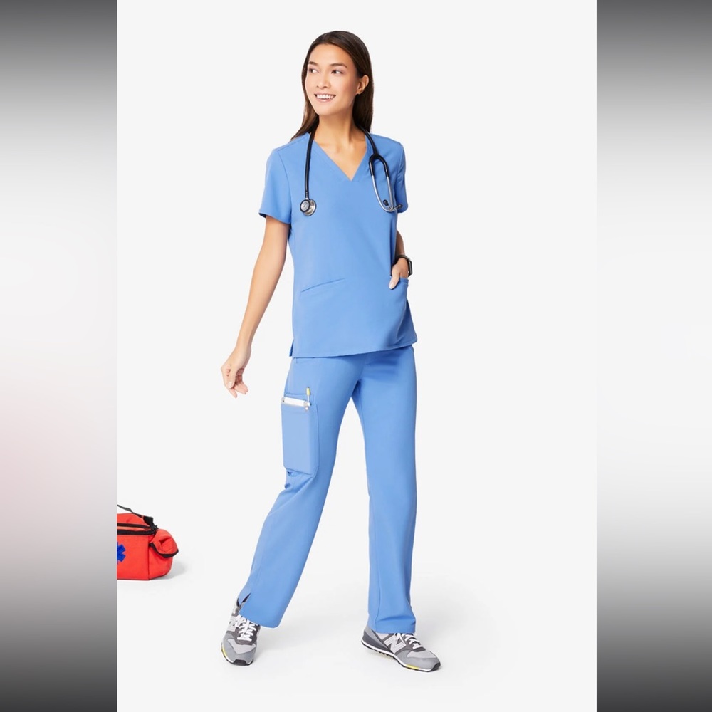 Figs- Women's Ceil Blue Scrubs
